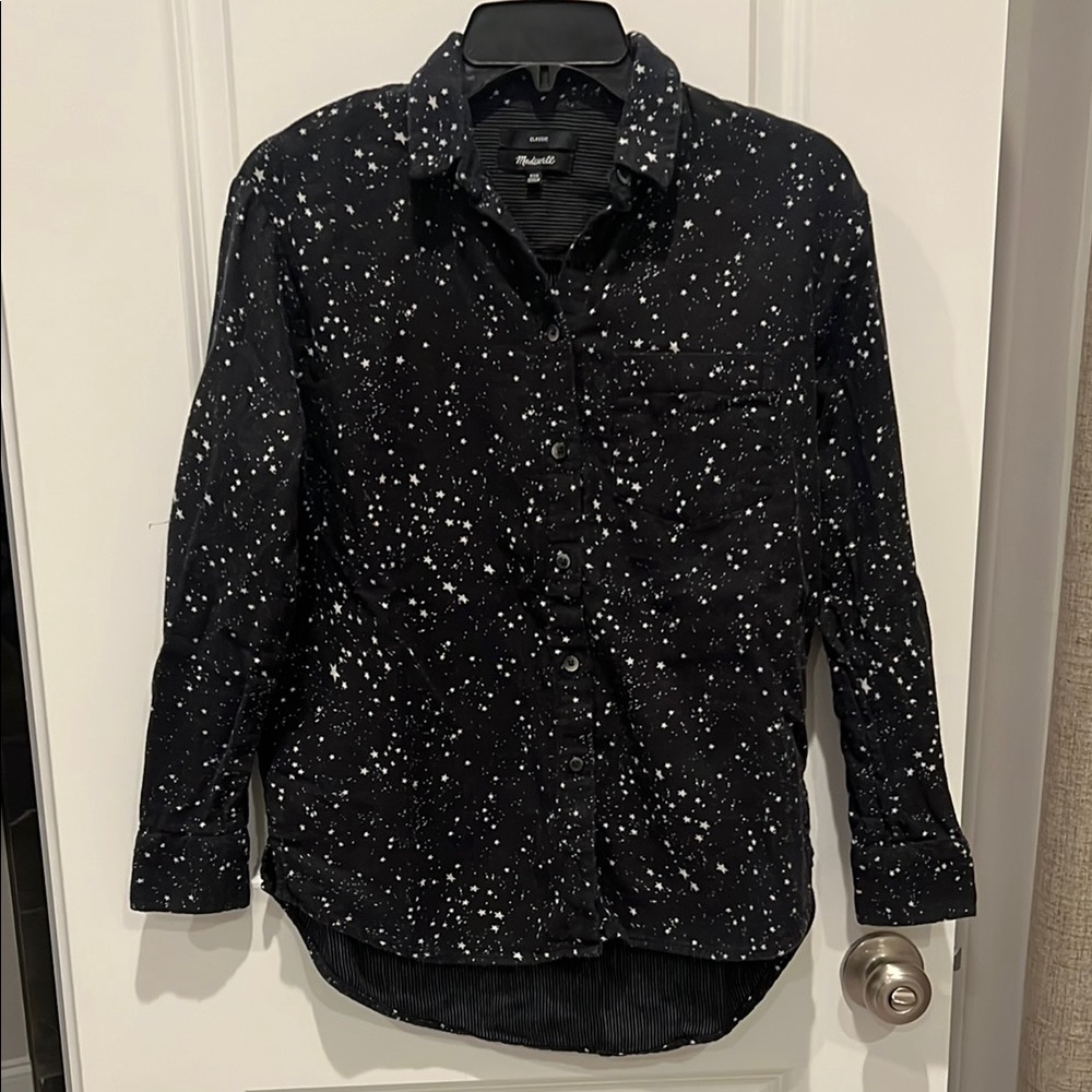 Madewell Star pattern Button-Up Shirt
